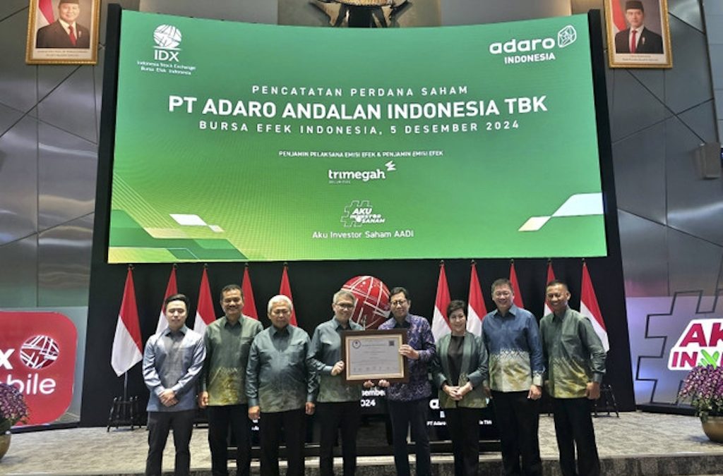 Adaro Andalan (AADI) Raup Laba Rp19,56 Triliun di 2024